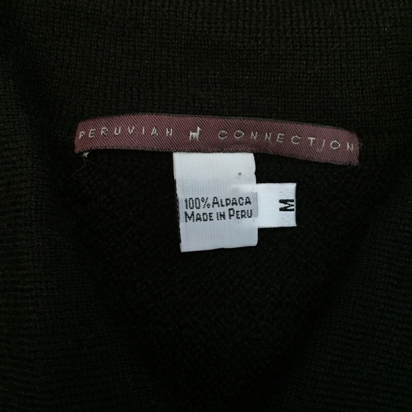 Peruvian Connection Alpaca Wool Cardigan Sweater - Picture 4 of 8